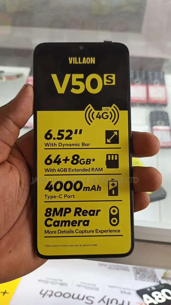 New Villaon V50s 64 GB Black