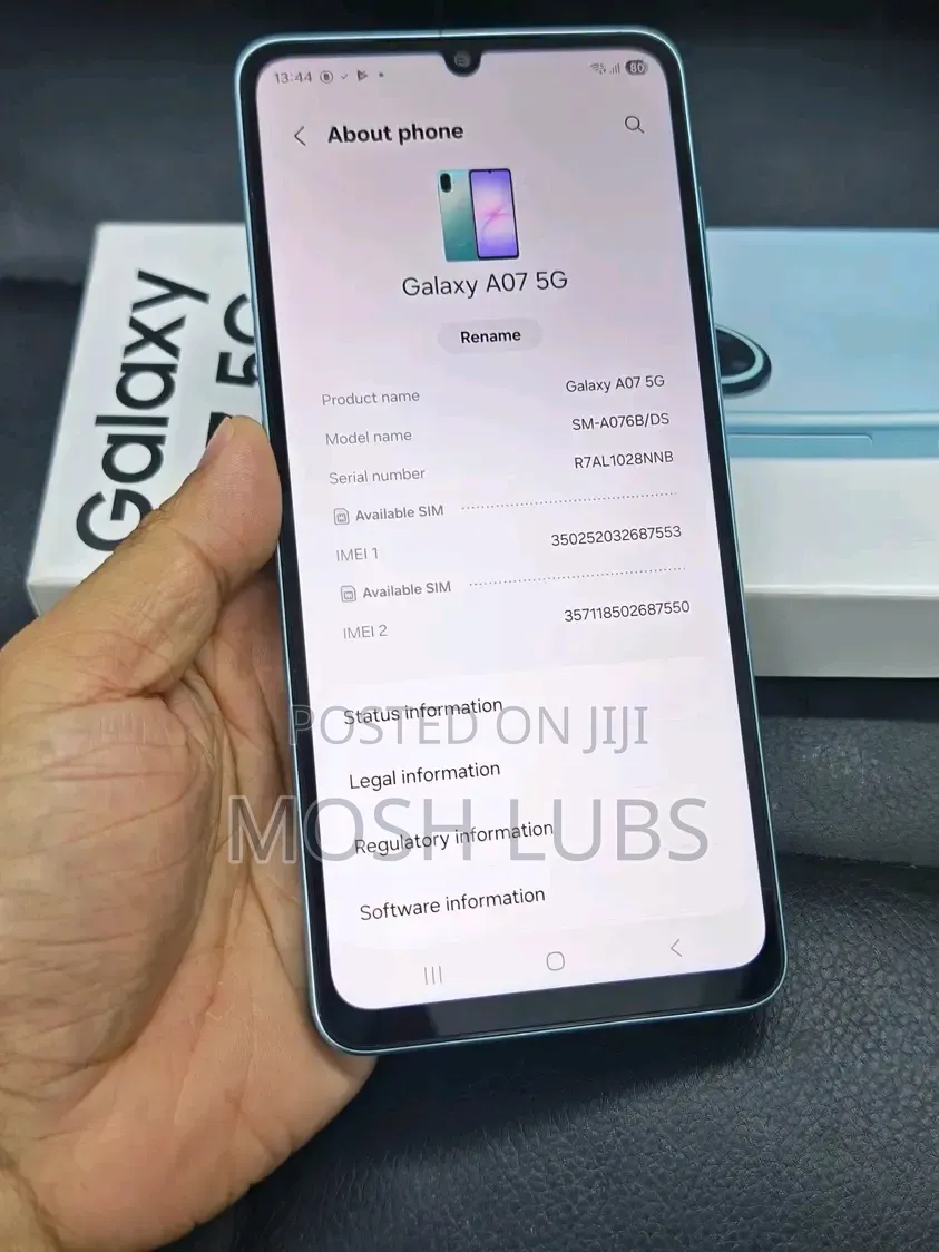 New Samsung Galaxy A07 5G 128 GB Blue