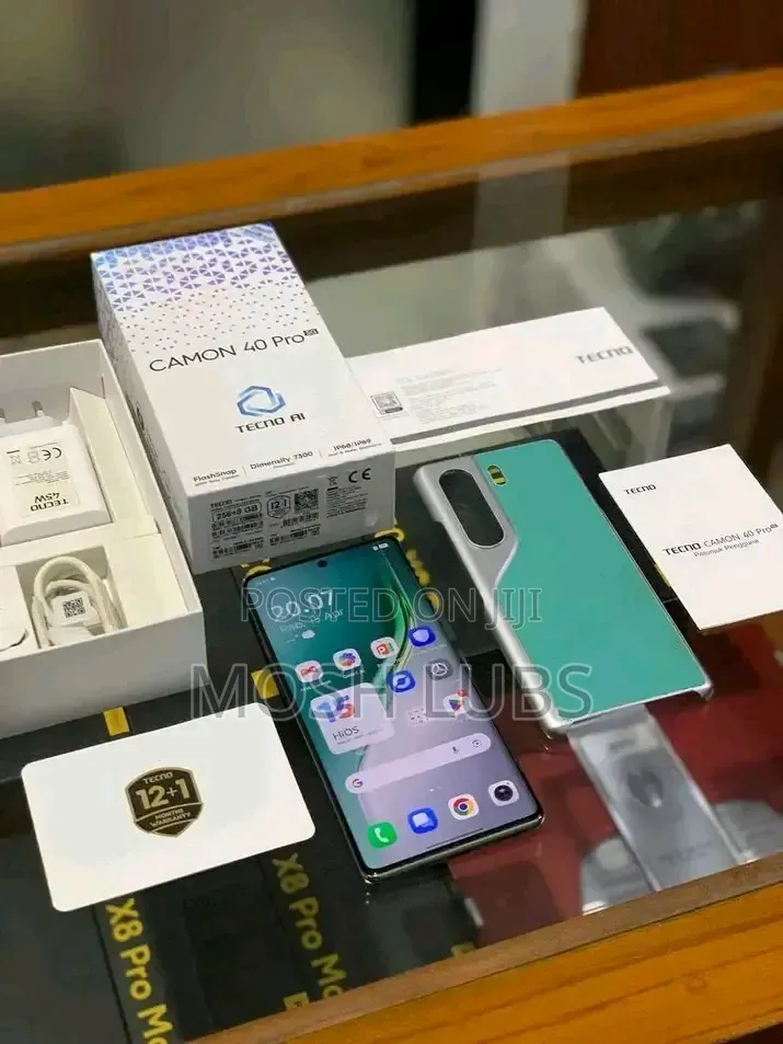 New Tecno Camon 40 Pro 5G 256 GB Green