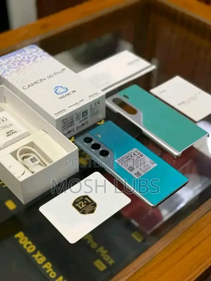 New Tecno Camon 40 Pro 5G 256 GB Green