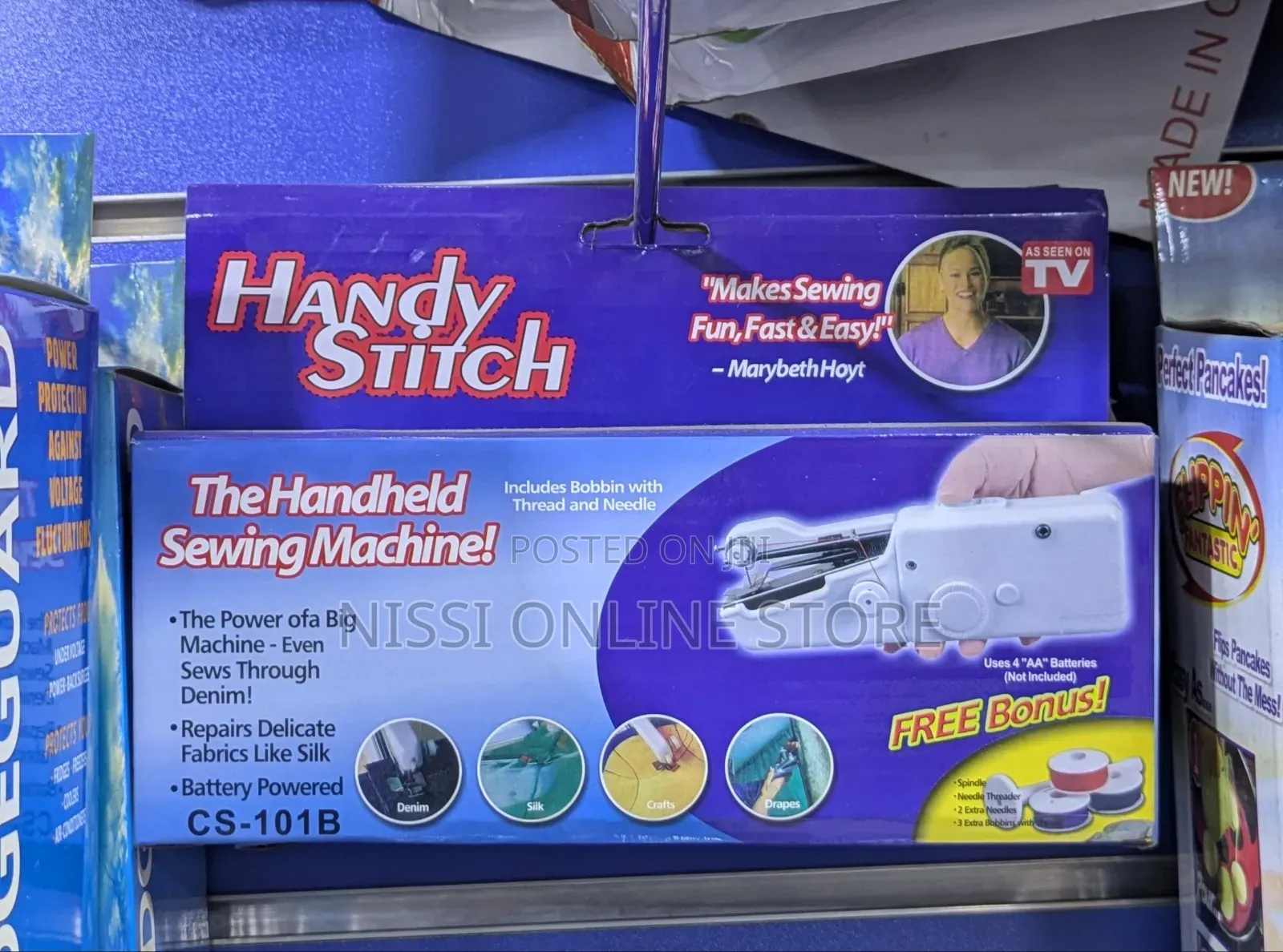 Mini Handheld Sewing Machine