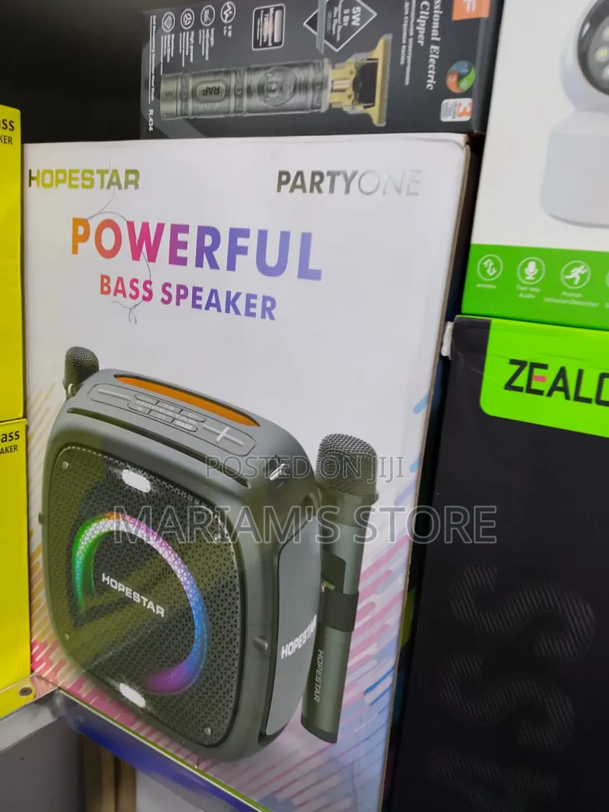Hopestar Party One Wireless Speaker With 80w Output Power and Lighting