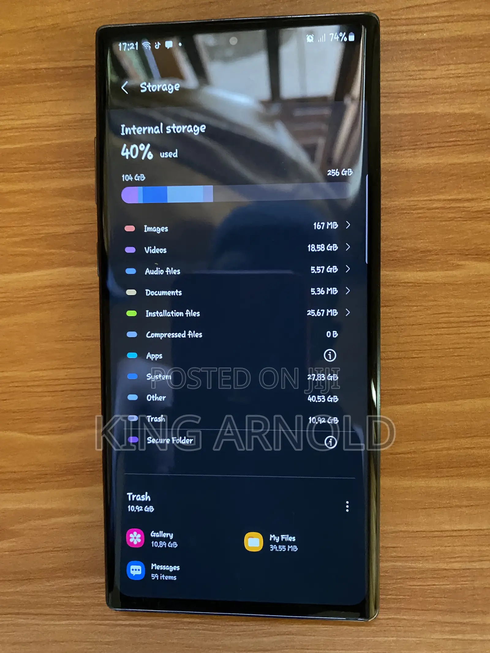 Samsung Galaxy Note 10 Plus 256 GB Black