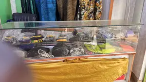 Glass Counter Table