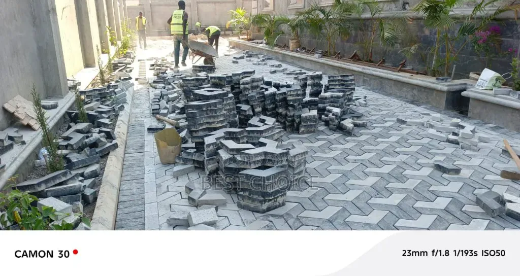 Premium Pavers Installation Services/Compound Designing/Land Scaping