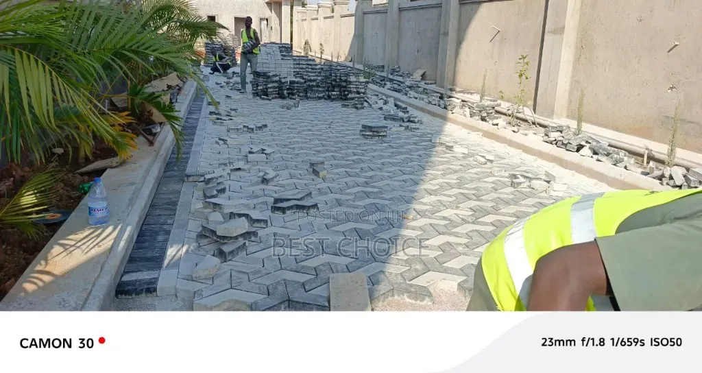 Premium Pavers Installation Services/Compound Designing/Land Scaping