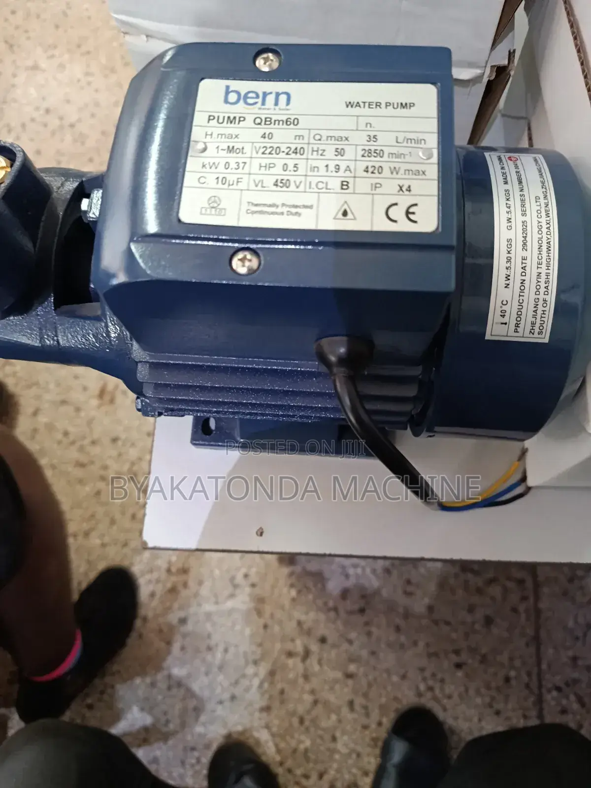 Electric Booster Water Pump