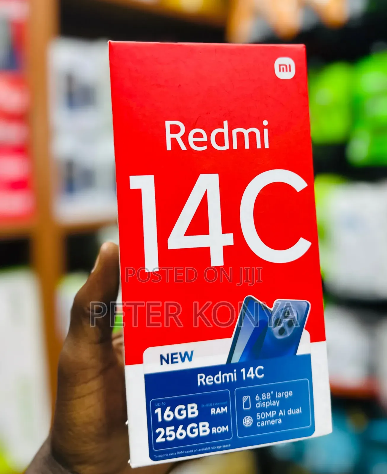 New Xiaomi Redmi 14C 256 GB Black