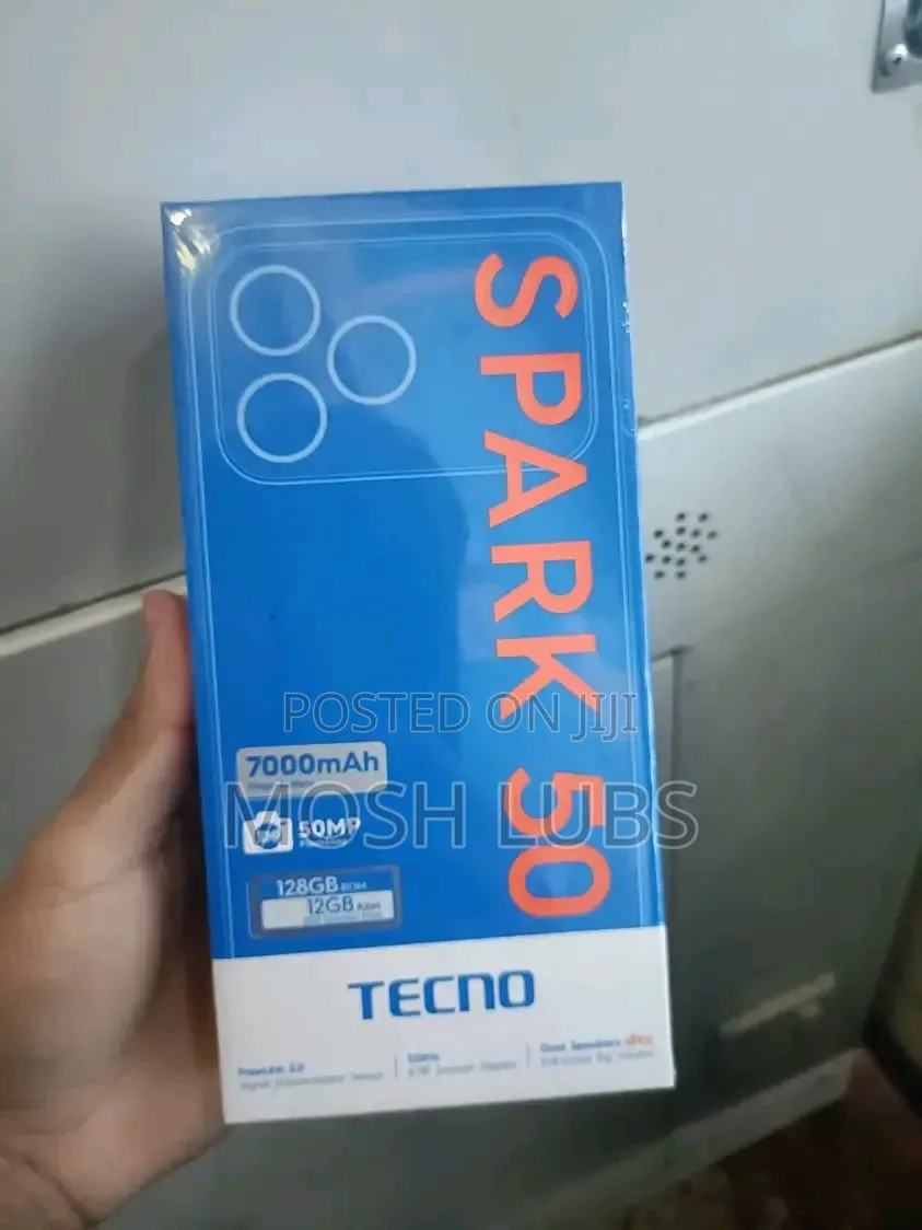 New Tecno Spark 50 128 GB Gray