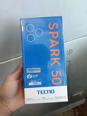New Tecno Spark 50 128 GB Gray