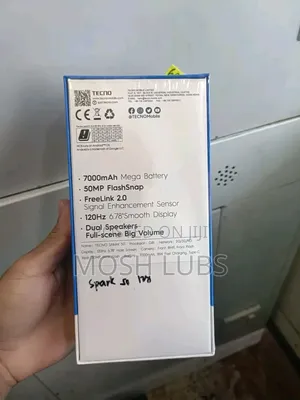 New Tecno Spark 50 128 GB Gray