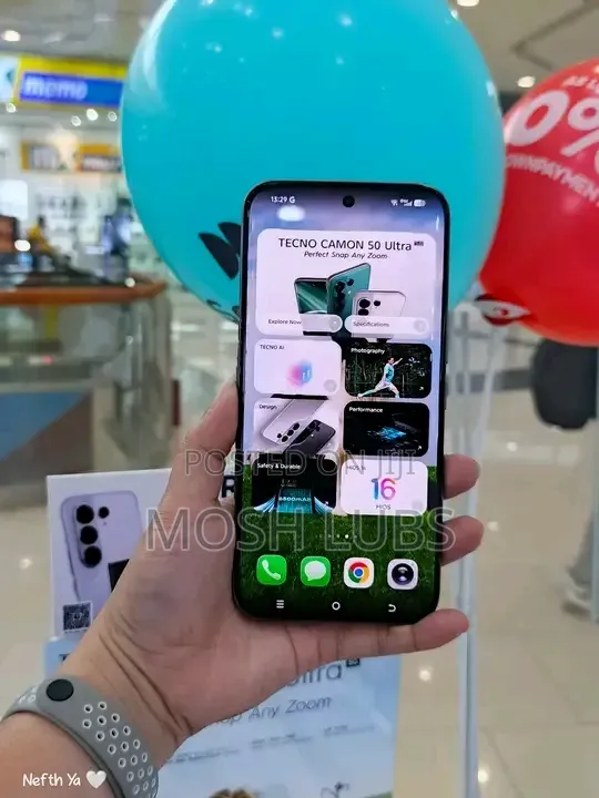 New Tecno Camon 50 Ultra 256 GB Gray