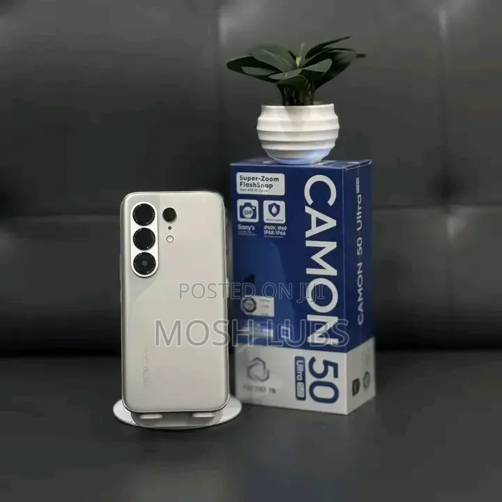 New Tecno Camon 50 Ultra 256 GB Silver