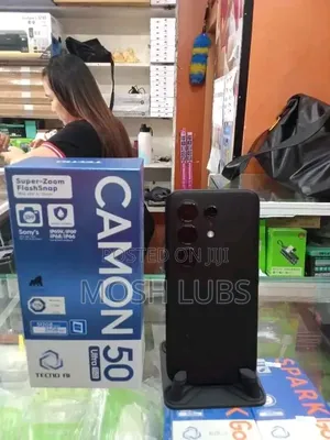New Tecno Camon 50 Ultra 256 GB Black