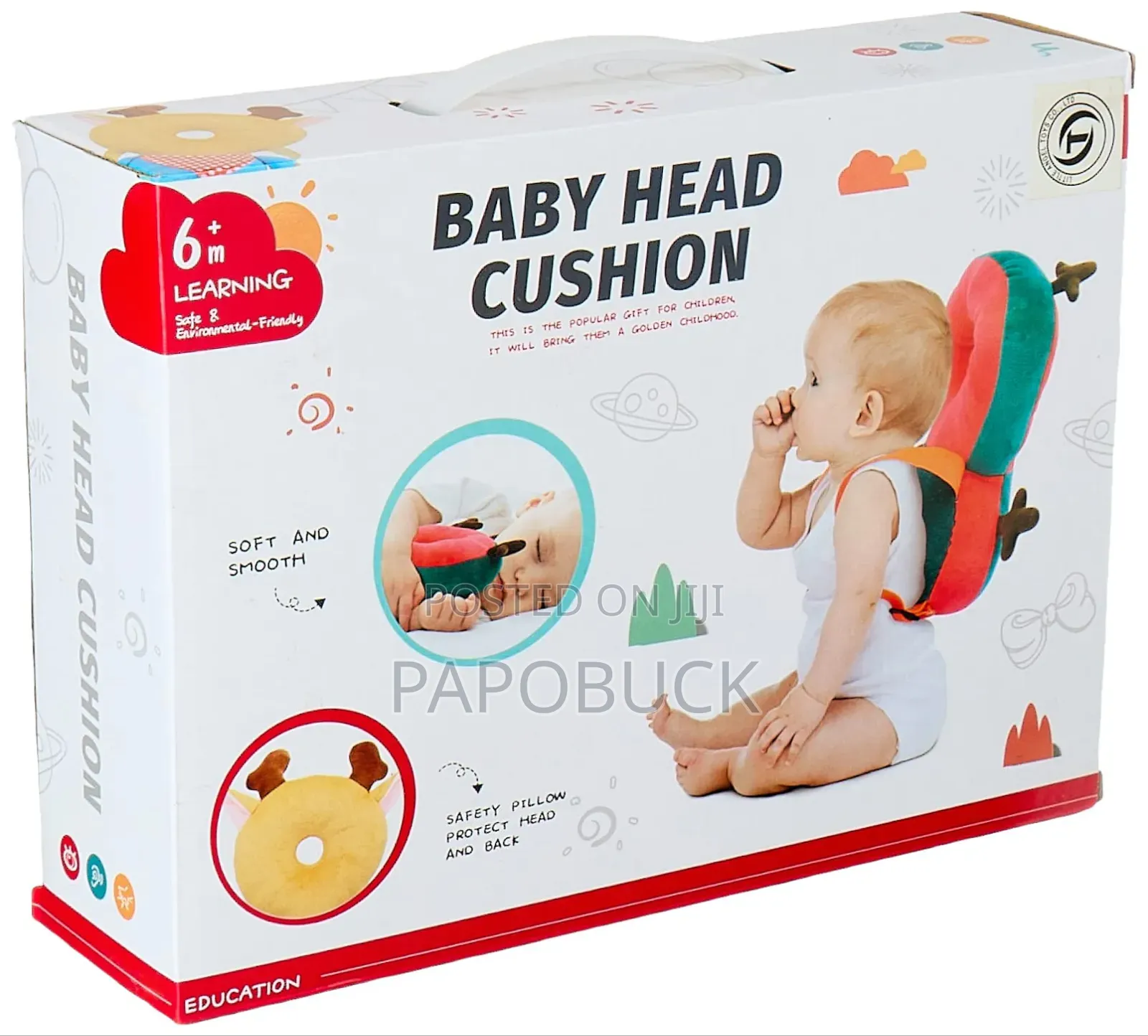 Baby Head Protector Backpack With Adjustable Straps