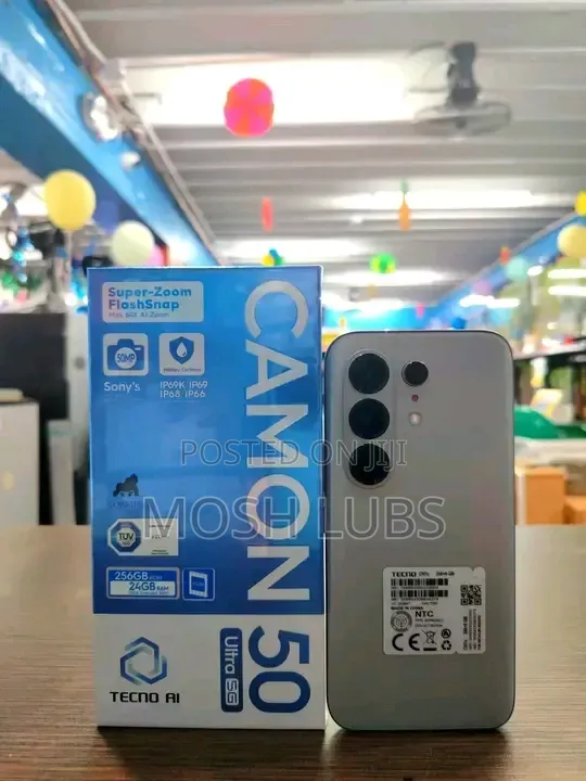 New Tecno Camon 50 Ultra 256 GB Gray