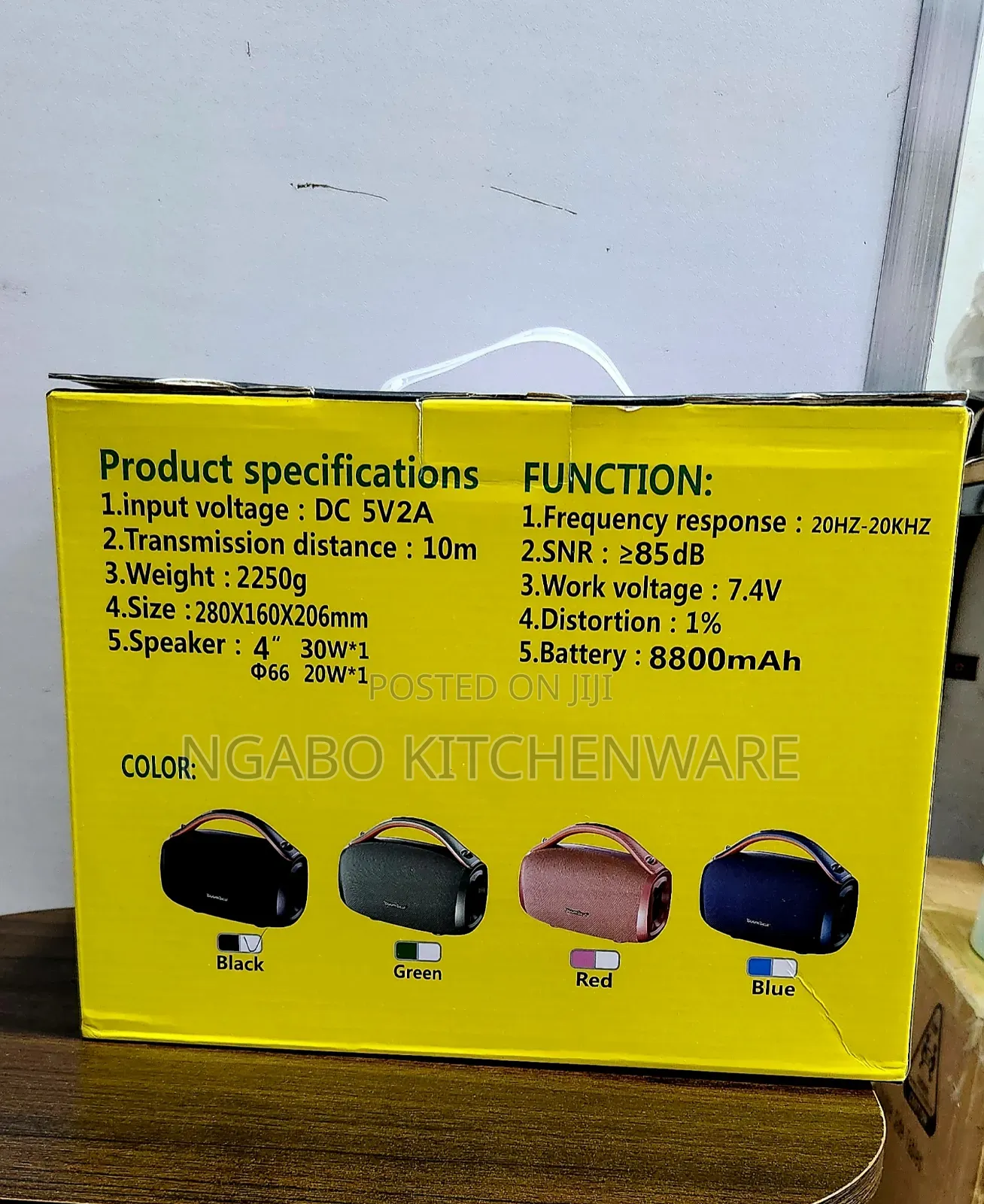 Boombest Ln-716bt Wireless Speaker