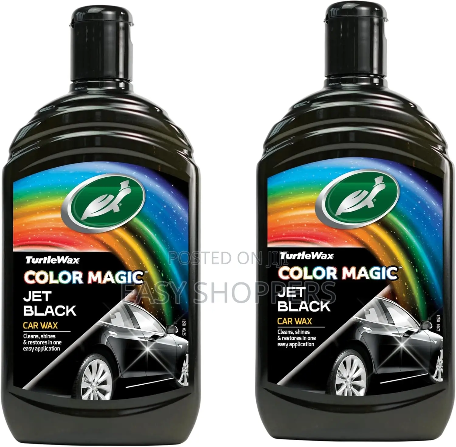 Turtle Wax Color Magic Jet Black Car Wax for Black Vehicles