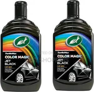 Turtle Wax Color Magic Jet Black Car Wax for Black Vehicles