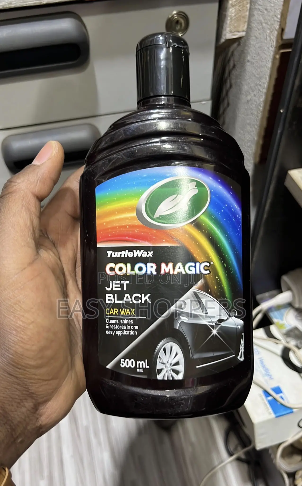 Turtle Wax Color Magic Jet Black Car Wax for Black Vehicles