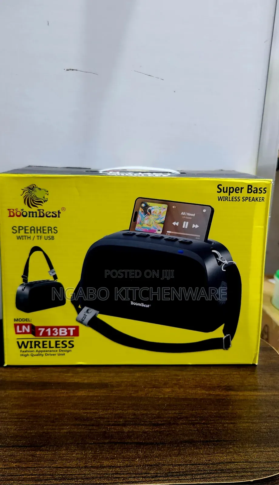 Boombest Ln-713bt Portable Wireless Speaker