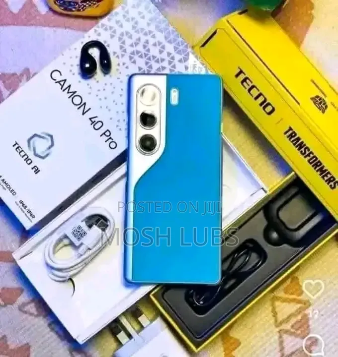 New Tecno Camon 40 Pro 5G 256 GB Gray