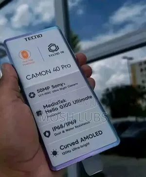 New Tecno Camon 40 Pro 5G 256 GB Gray