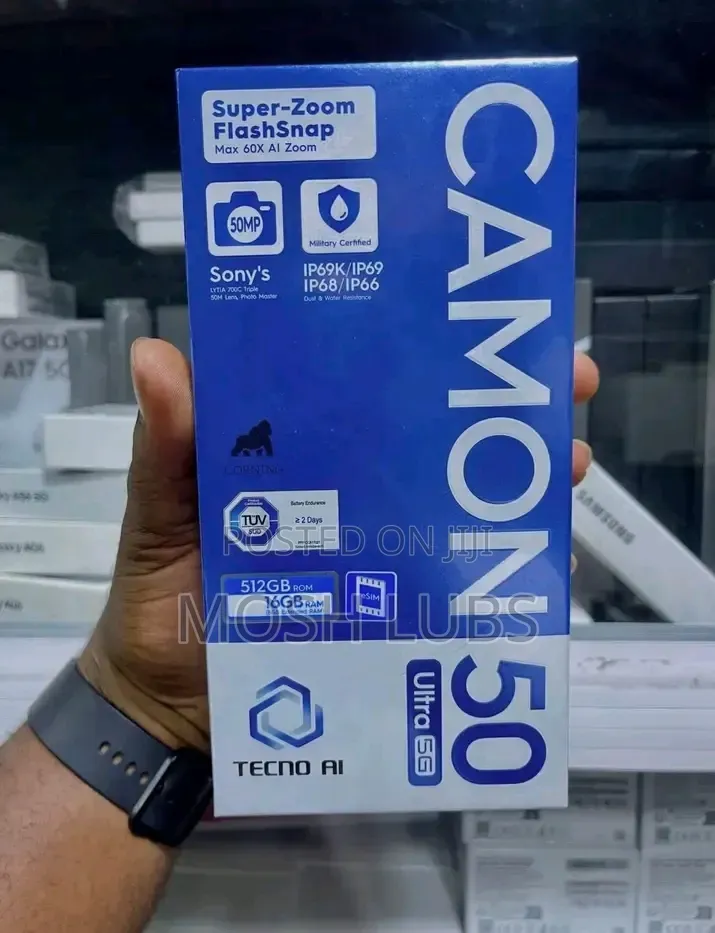 New Tecno Camon 50 Ultra 256 GB Gray
