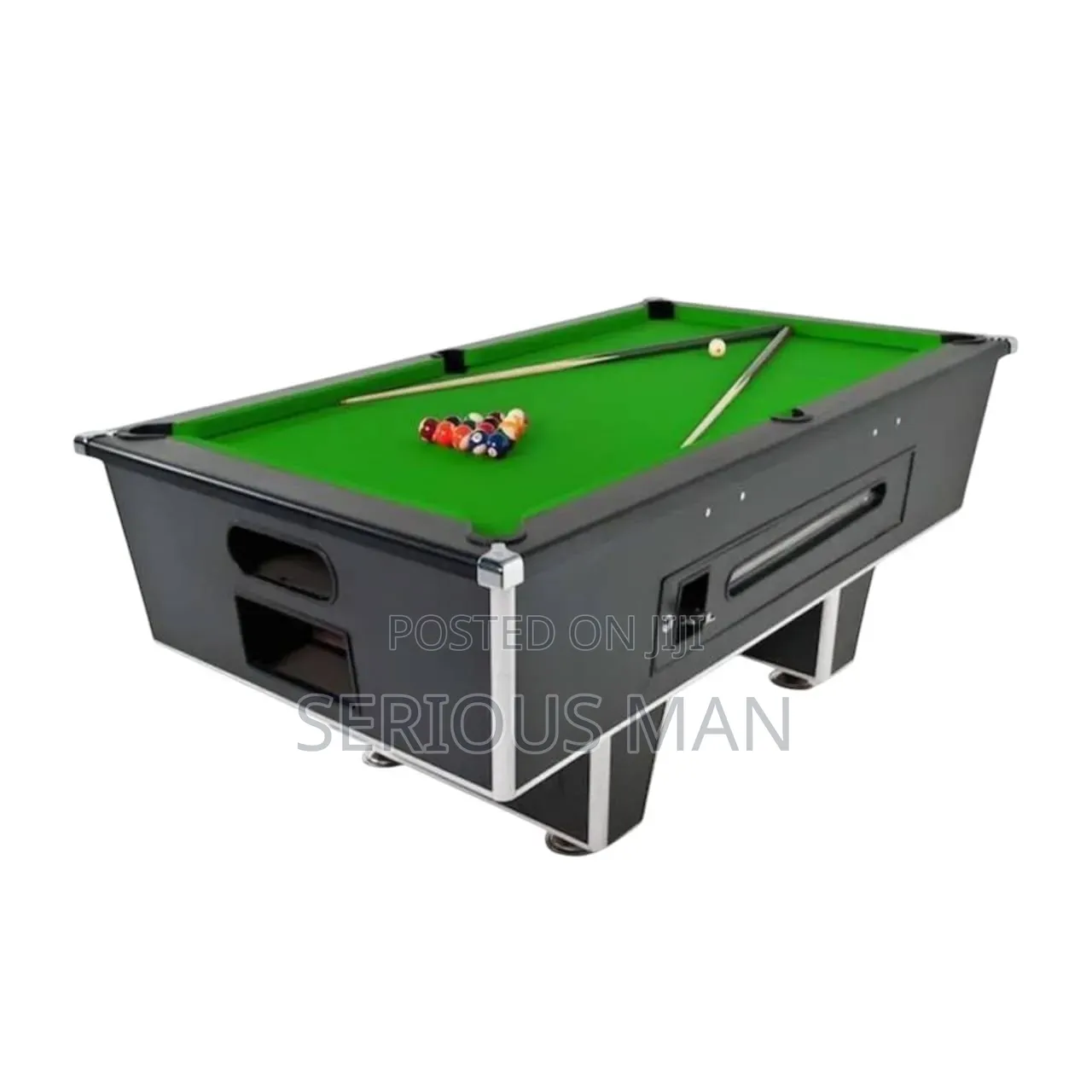Coin-Operated Commercial Pool Table,