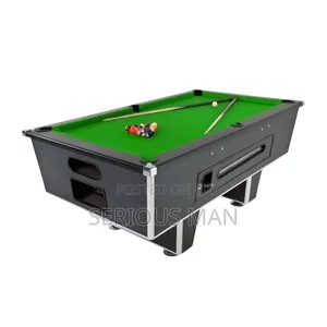 Coin-Operated Commercial Pool Table,