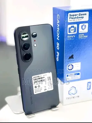 New Tecno Camon 50 Pro 256 GB Gray