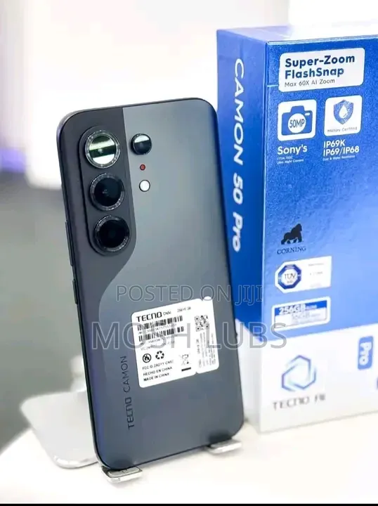 New Tecno Camon 50 Pro 256 GB Gray