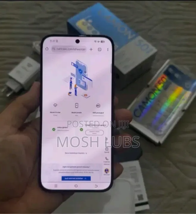 New Tecno Camon 50 Pro 256 GB Gray