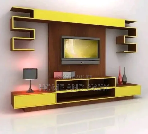 French Man Wall Unit Tv Stands in Any Colour Combo From 2,000,000/-