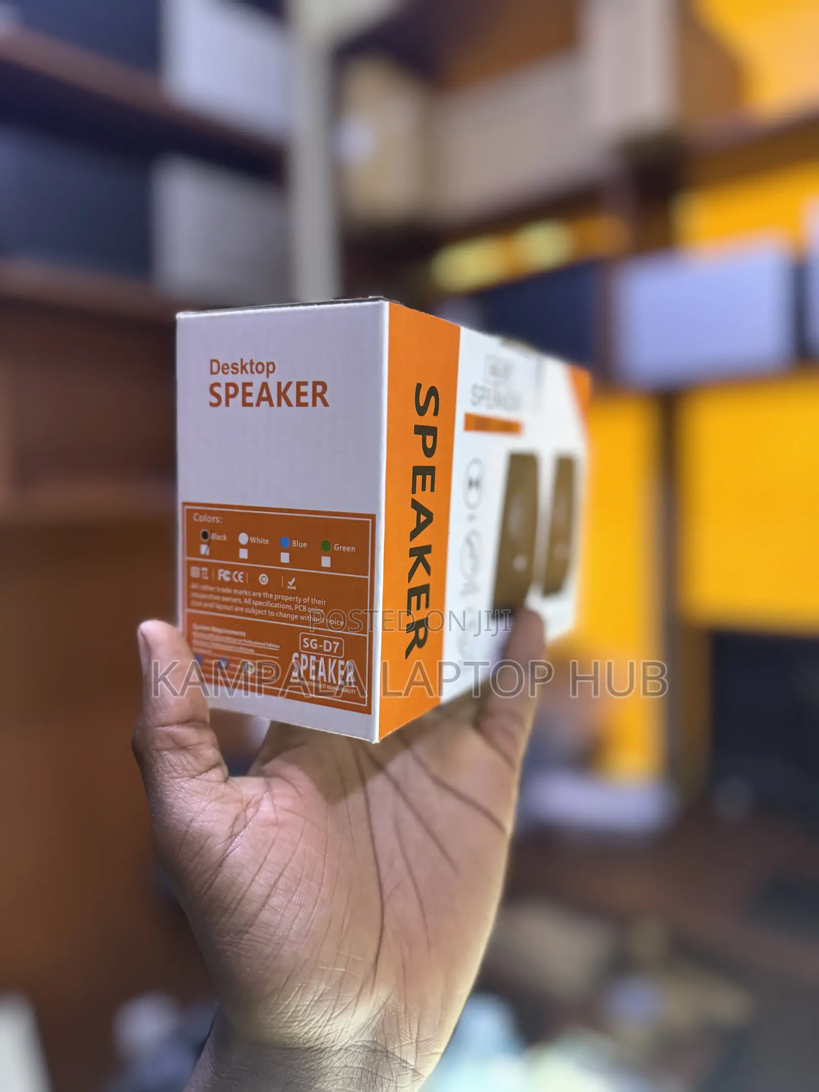 Original Sg-D7 Usb 2.0 Mini Laptop Speakers –Clear Sound | Usb Powered