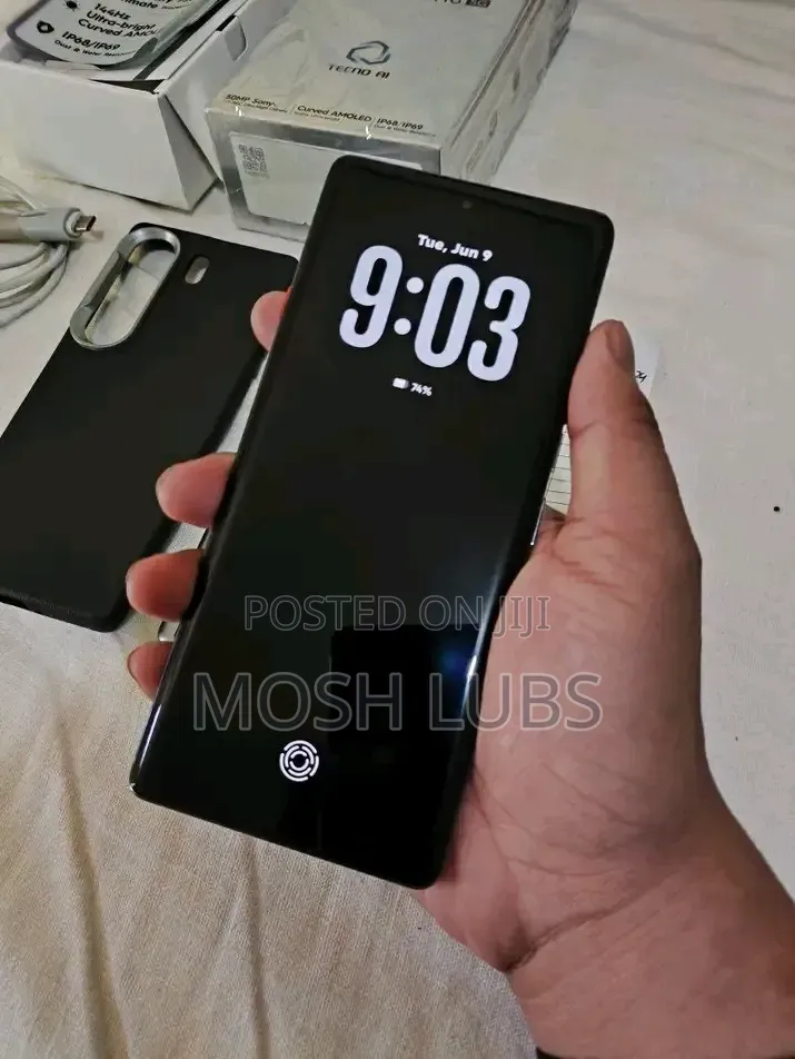 New Tecno Camon 40 Pro 5G 256 GB Gray