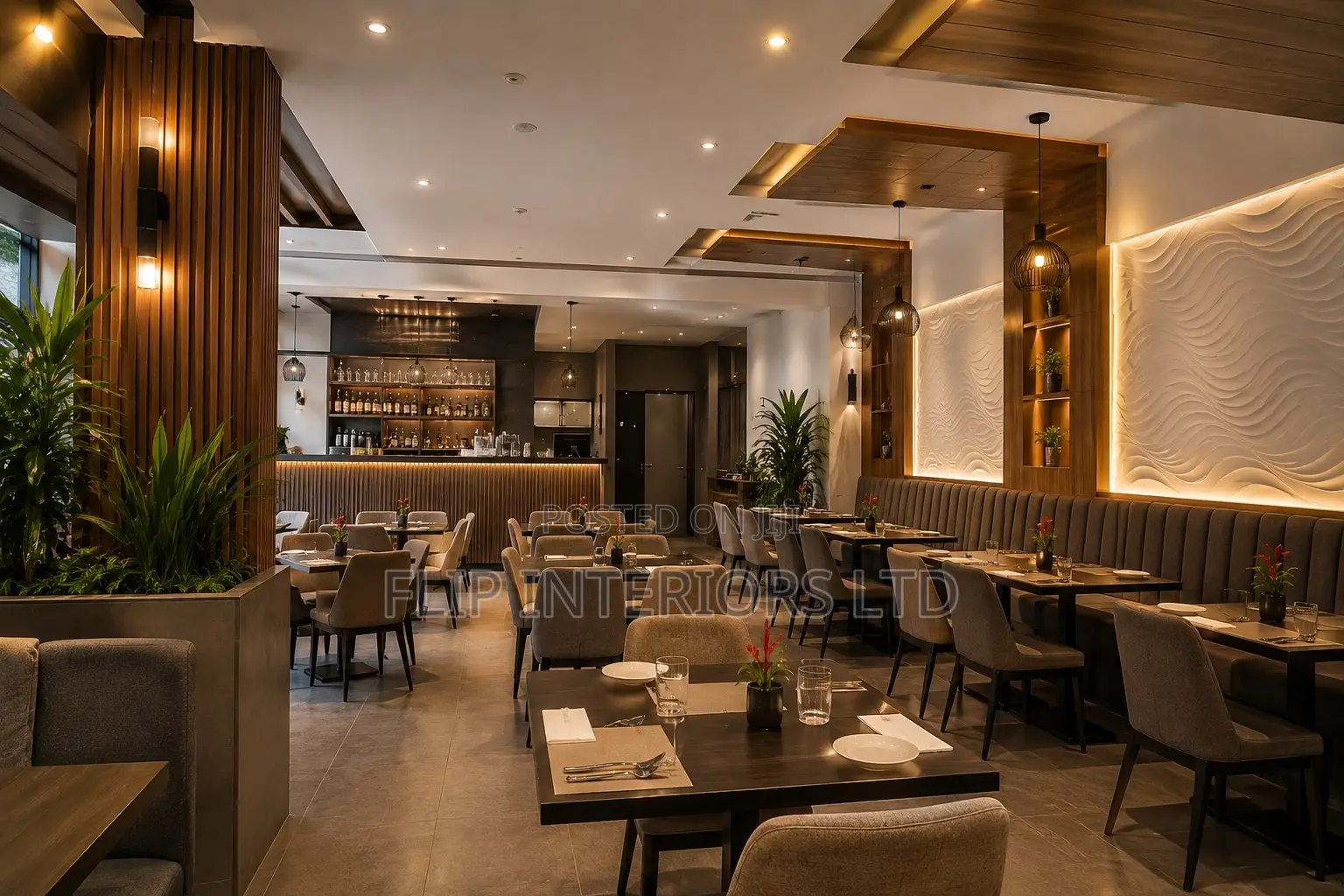 Modern Restaurant Interior Design Fit-Out Solutions