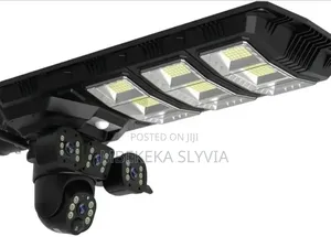 Ai Solar Camera + Lighting-3lens Wireless Camera