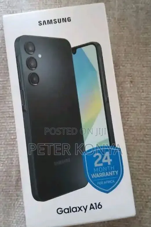New Samsung Galaxy A16 5G 256 GB Black
