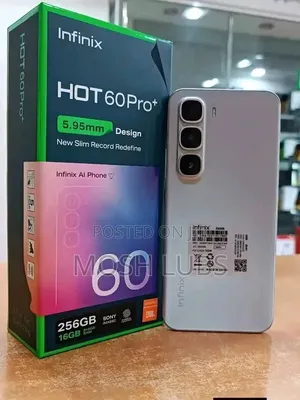 New Infinix Hot 60 Pro+ 256 GB Gray