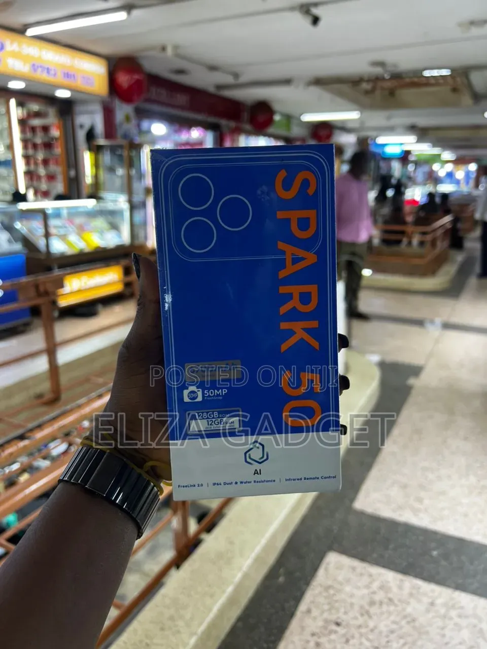 New Tecno Spark 50 128 GB Black