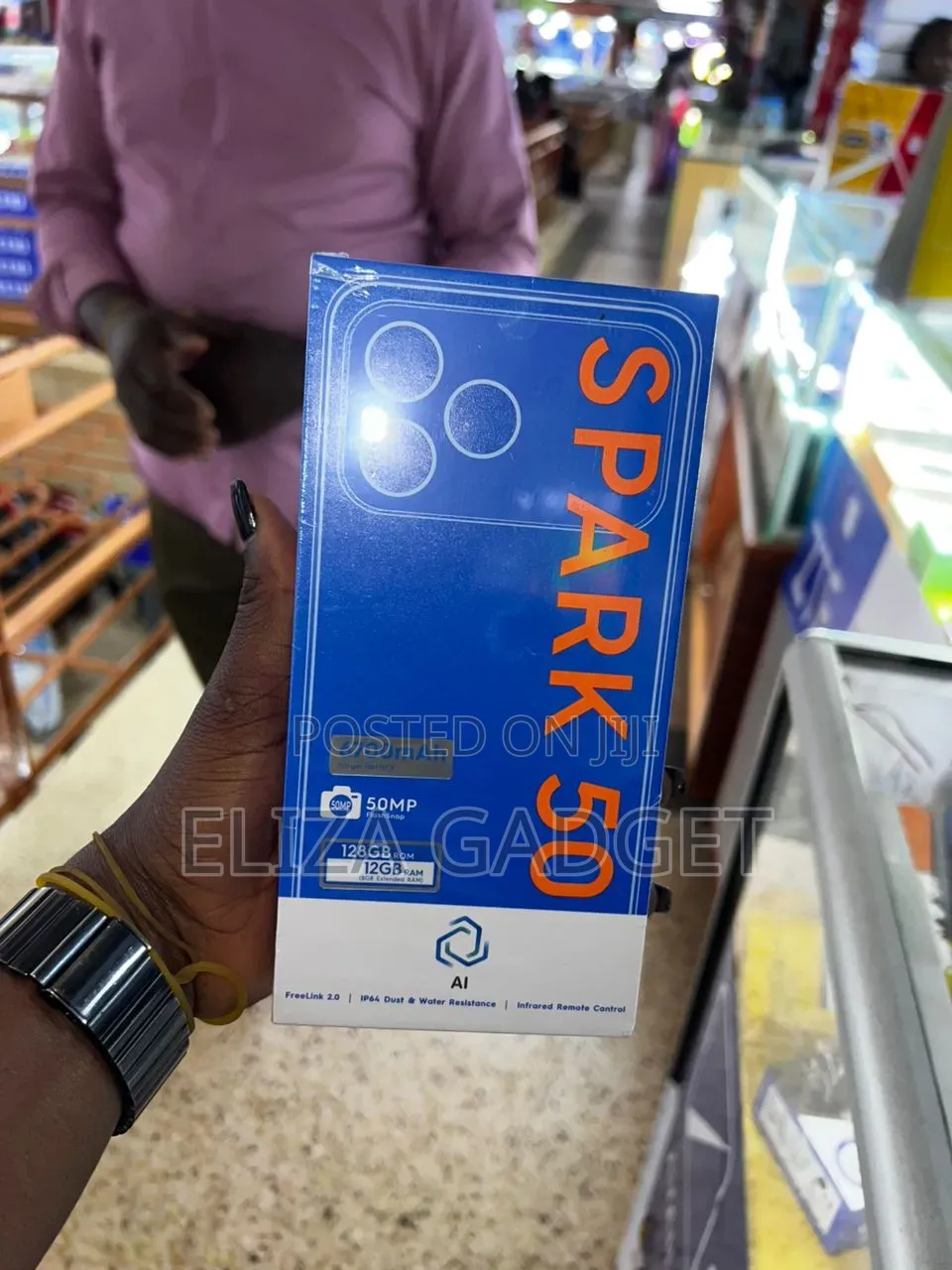 New Tecno Spark 50 128 GB Black