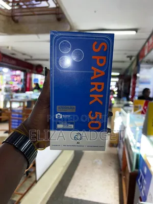 New Tecno Spark 50 128 GB Black