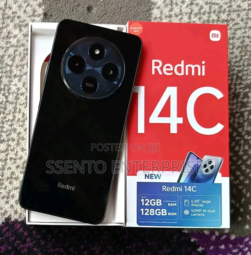New Xiaomi Redmi 14C 128 GB Black