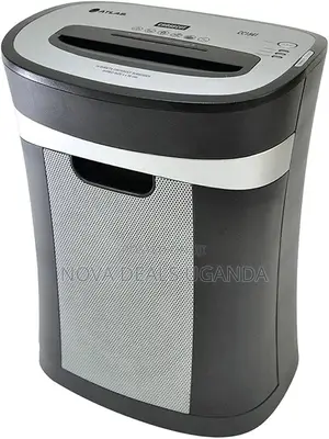 Atlas Durable Paper Shredder, Cross Cut 12sheets Paper Cutter-black