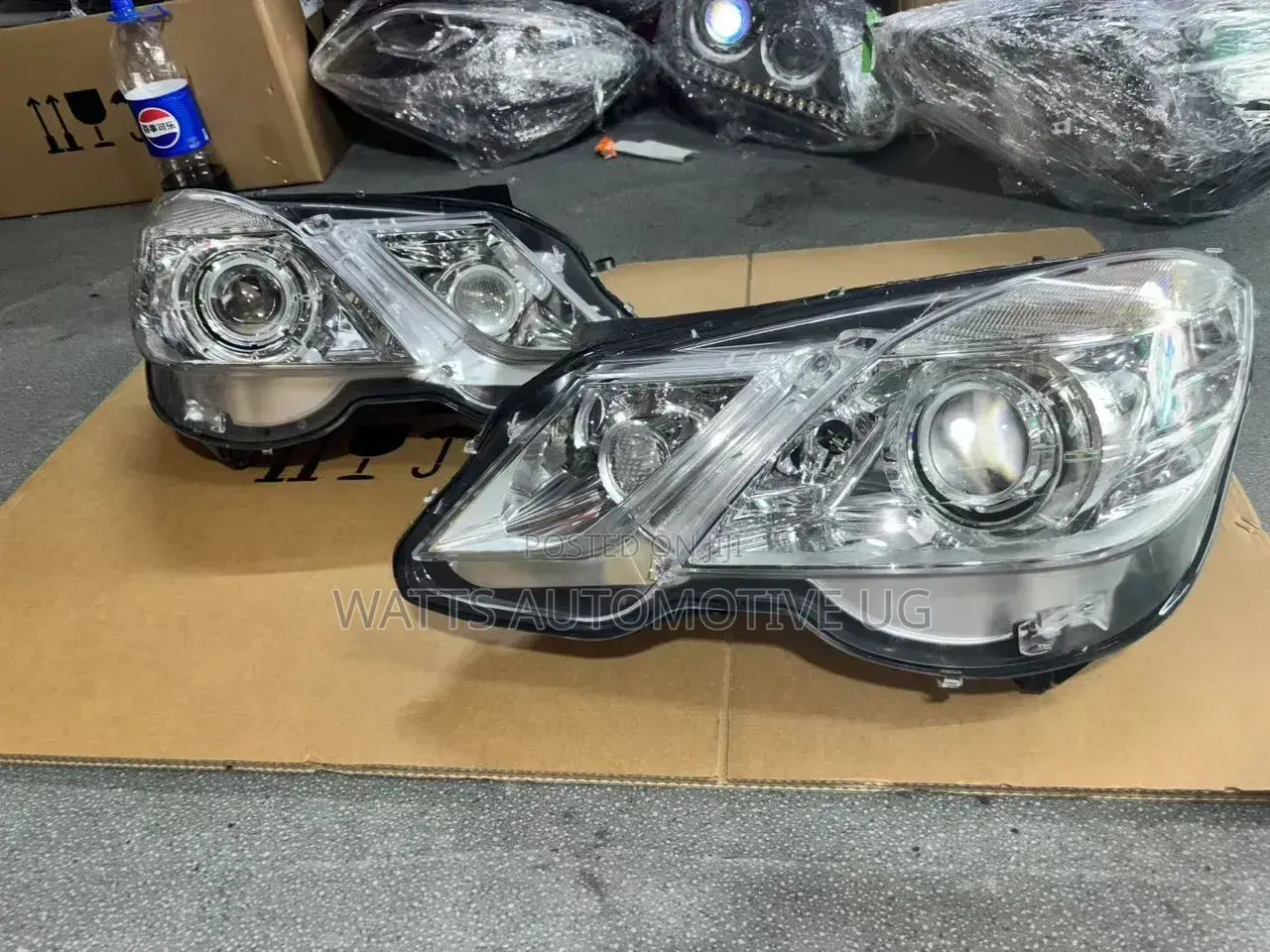 Mercedes Benz E-Class W212 Headlamps