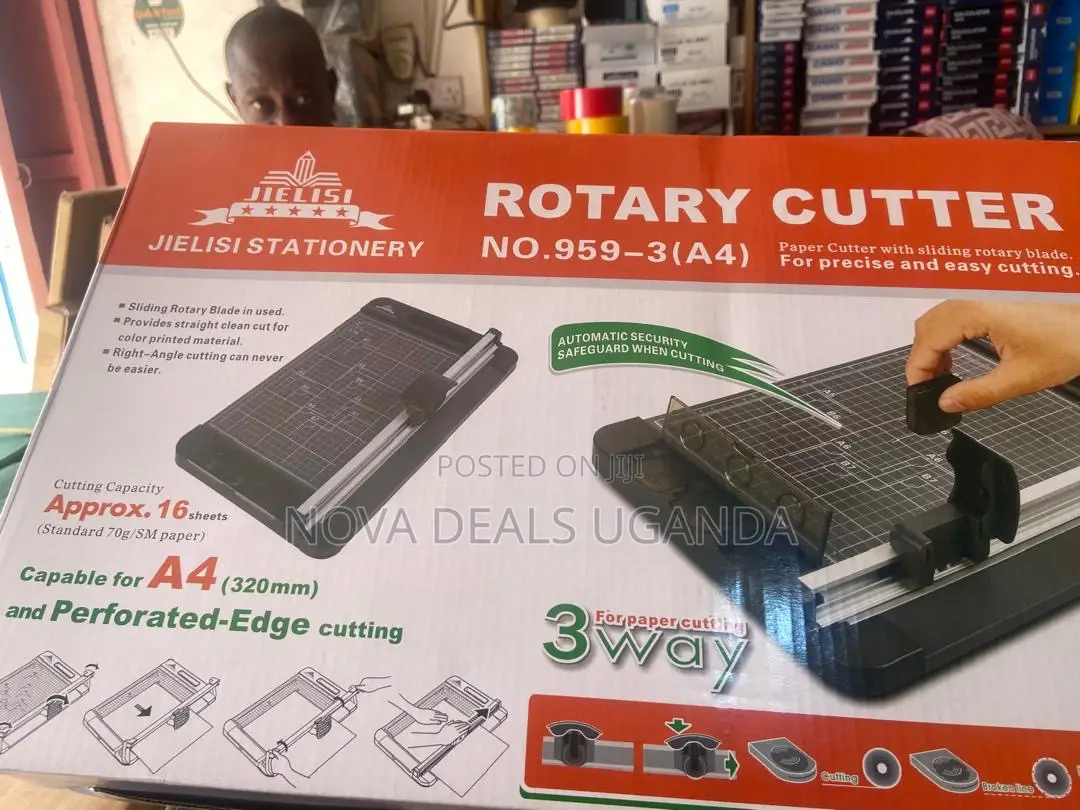 Heavy Duty Rotary A4 Receipt Paper Cutter 3way Portable Cutter