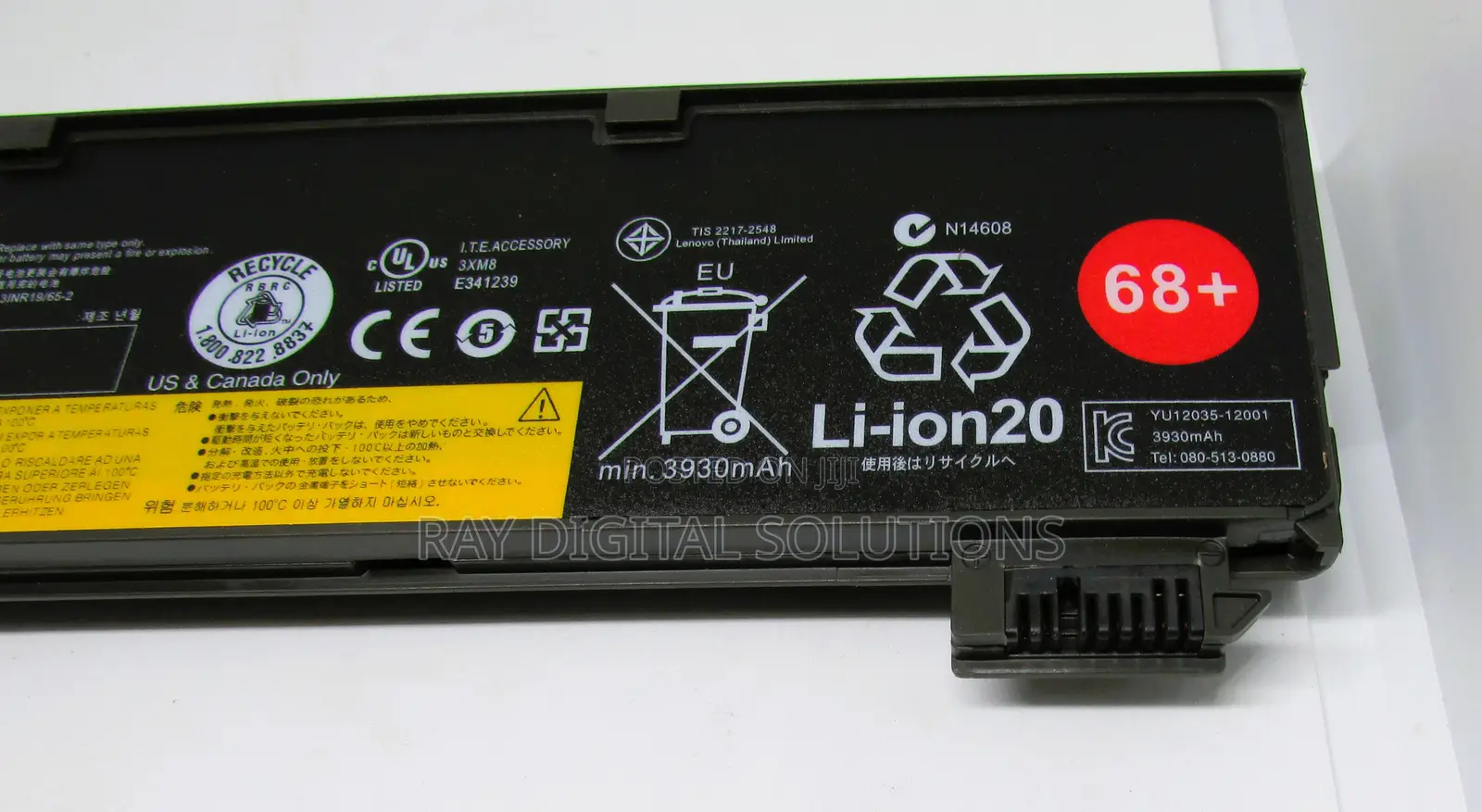 New and Original Thinkpad Battery 68+ (48wh, 6-Cell) Laptop Battery