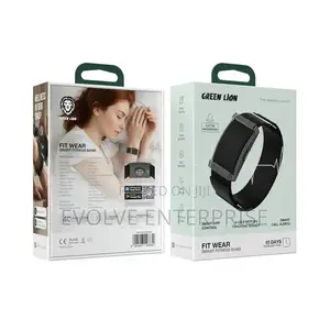 Green Lion Fit Air Smart Fitness Band With Bluetooth