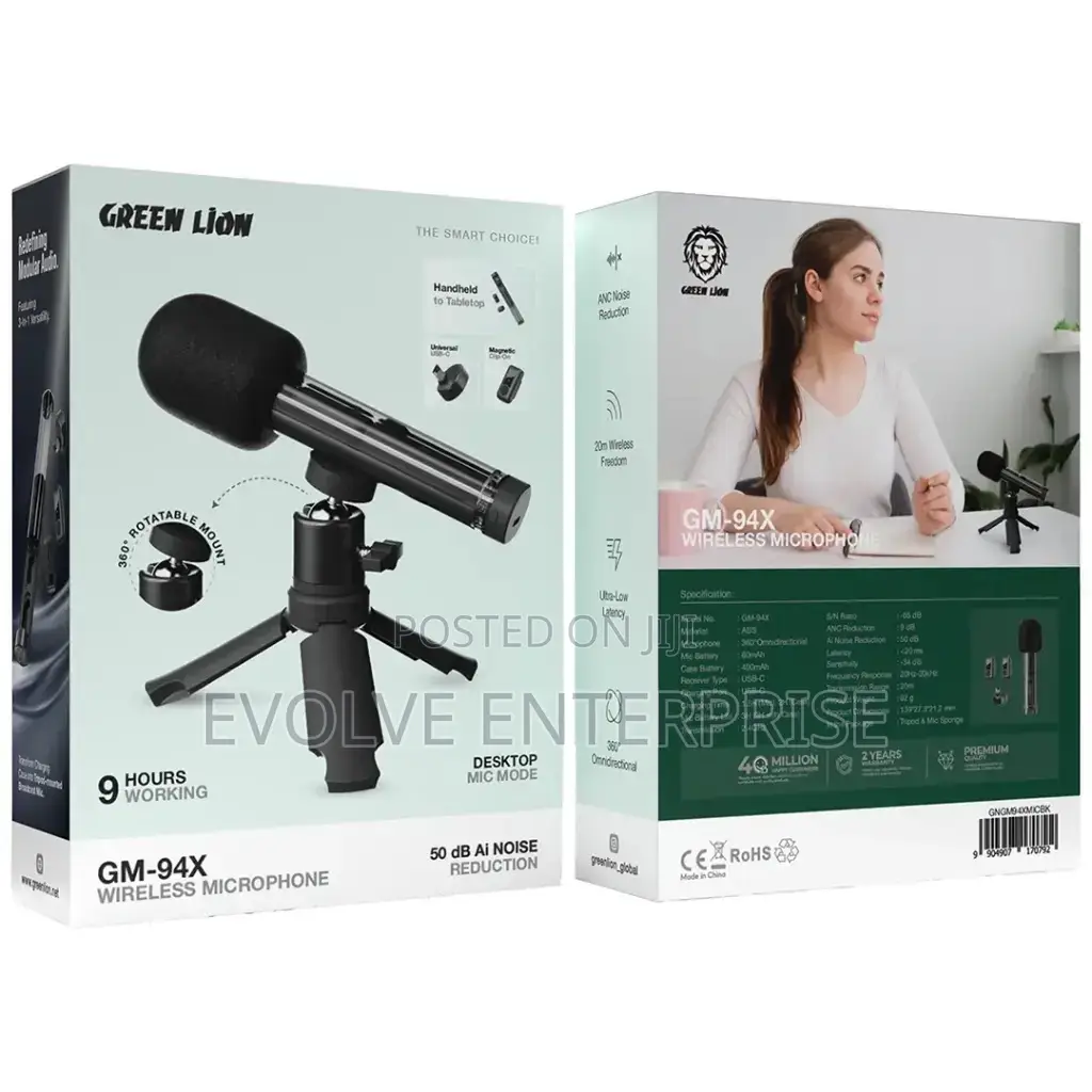 Green Lion Gm-94x Wireless Microphone